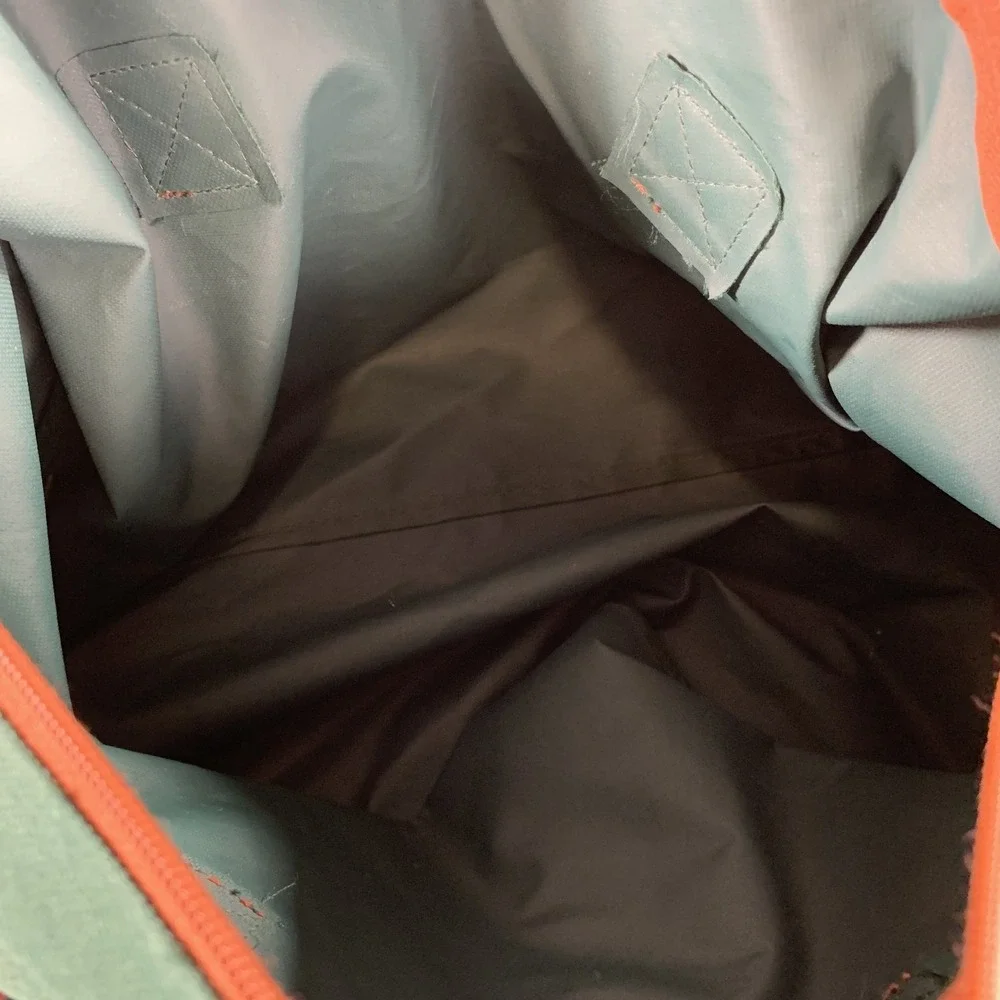 Vintage Ralph Lauren Polo Perfume Duffel Bag Green Brown Canvas Shoulder‎ Strap